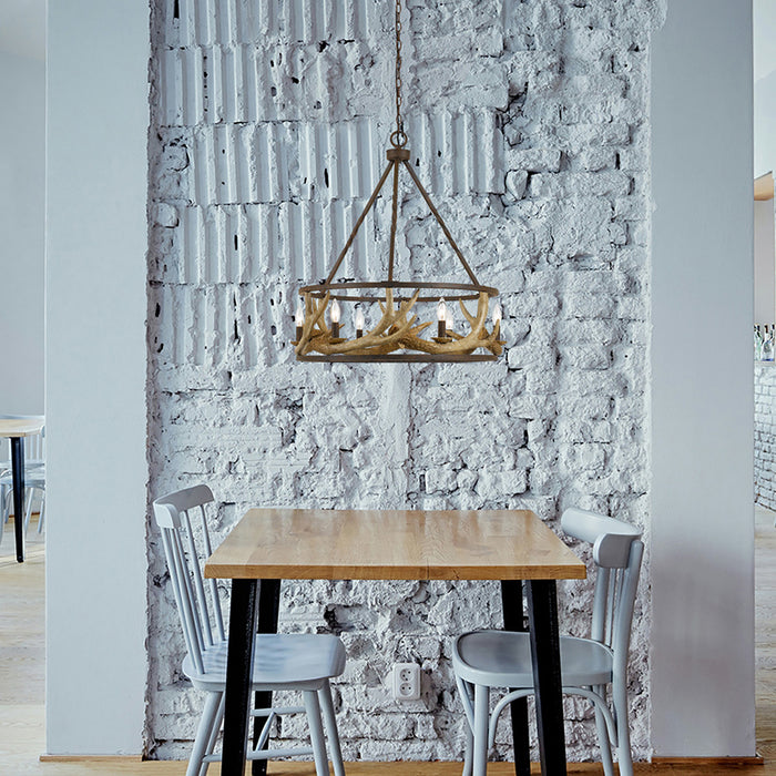 Ambridge-Round-Antler-Chandelier-The-Cabin-Shack-1