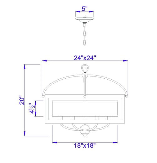 Augusta-Square-Island-Chandelier-The-Cabin-Shack-1