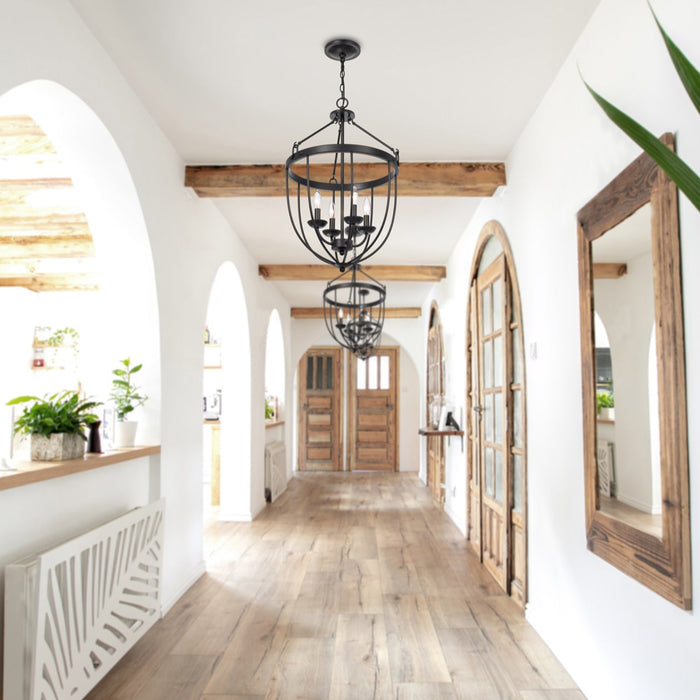 Black-Bow-Mar-Industrial-Chandelier-The-Cabin-Shack-1