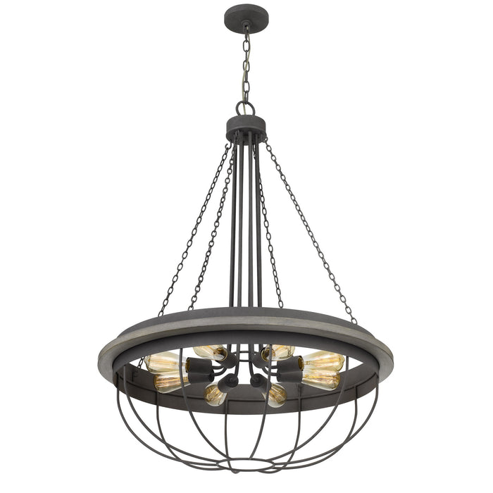 Black-Hawk-Industrial-Dove-Gray-8-Light-Chandelier-The-Cabin-Shack-2