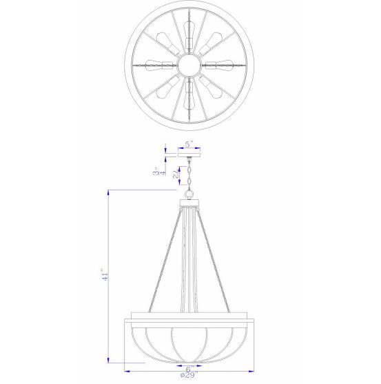 Black-Hawk-Industrial-Dove-Gray-8-Light-Chandelier-The-Cabin-Shack-3