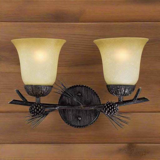 Black-Walnut-Pinecone-Evergreen-2-Light-Vanity-The-Cabin-Shack