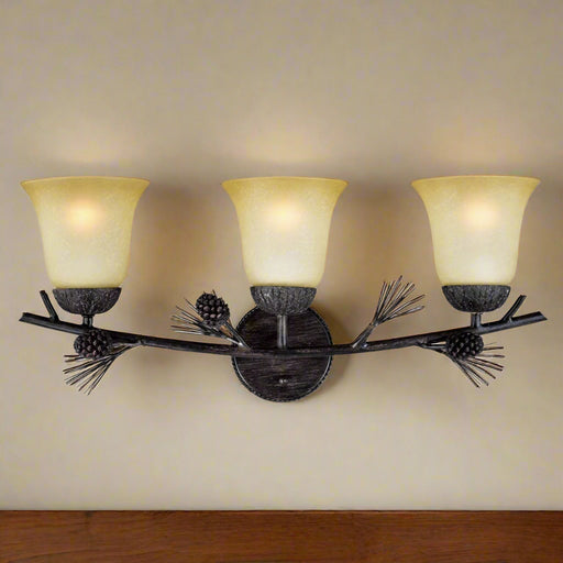 Black-Walnut-Pinecone-Evergreen-3-Light-Vanity-The-Cabin-Shack