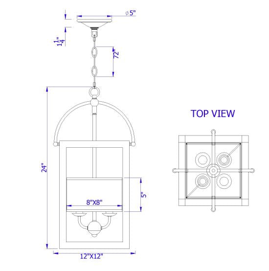 Brighton-Distressed-Oak-Lantern-Chandelier-The-Cabin-Shack-3