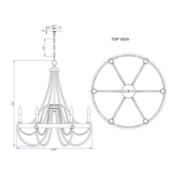 Brookside-Vintage-Drift-Wood-Chandelier-The-Cabin-Shack-5