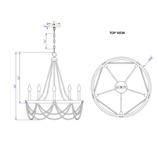 Broomfield-Vintage-Round-Chandelier-The-Cabin-Shack-5