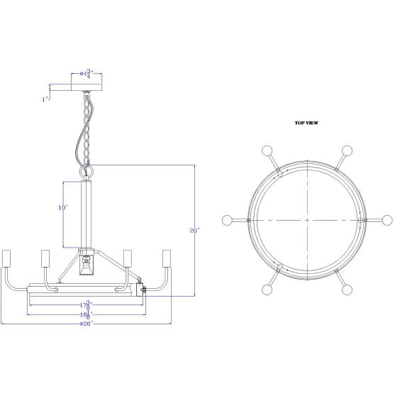 Burlington-Drift-Wood-Chrome-Chandelier-The-Cabin-Shack-5