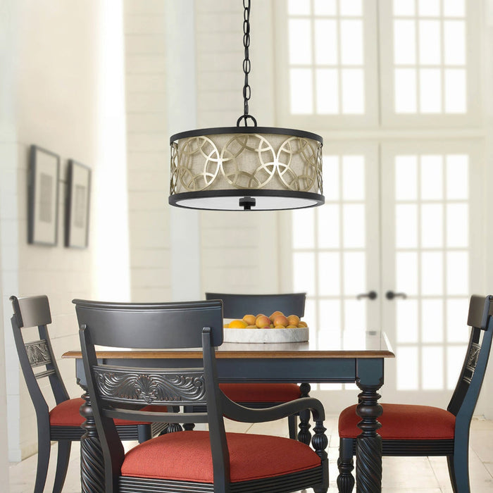 Easton-Antique-Brass-Round-Drum-Chandelier-The-Cabin-Shack-2