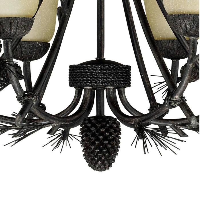 Emerald-Lake-Pinecone-6-Light-Chandelier-The-Cabin-Shack-2