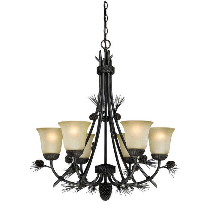 Emerald-Lake-Pinecone-6-Light-Chandelier-The-Cabin-Shack