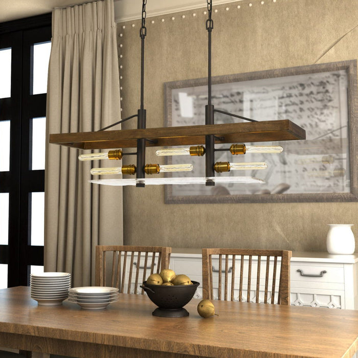 Grenada-Pine-Wood-Island-Chandelier-The-Cabin-Shack-1