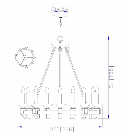 Lakewood-Bronze-9-Light-Candle-Chandelier-The-Cabin-Shack-2