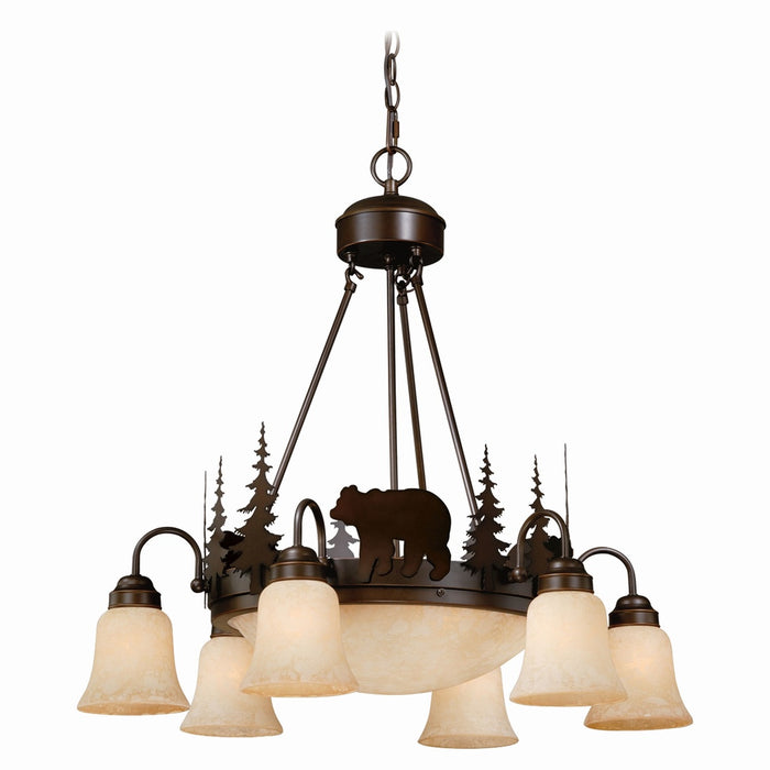 Longs-Peak-Evergreen-Bear-Chandelier-The-Cabin-Shack
