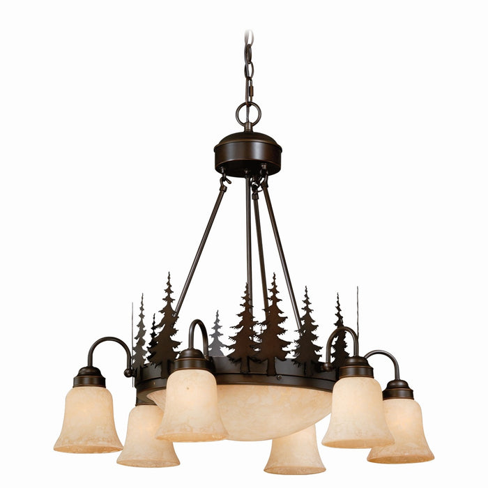 Longs-Peak-Evergreen-Forest-Chandelier-The-Cabin-Shack