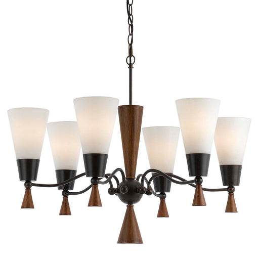 McKinney-Black-Mahogany-Chandelier-The-Cabin-Shack