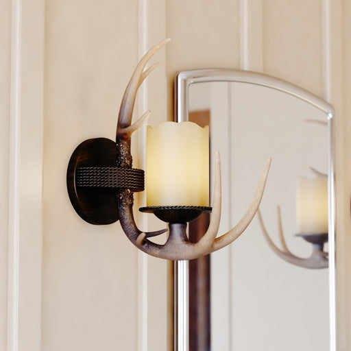 Rocky-Mountain-Antler -Wall-Sconce-The-Cabin-Shack