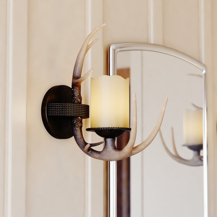 Rocky-Mountain-Antler -Wall-Sconce-The-Cabin-Shack