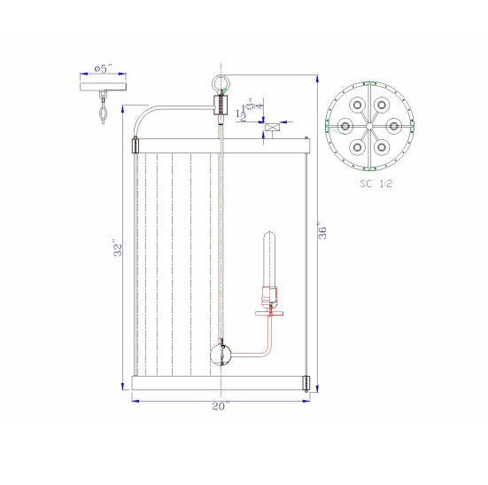 Rustic-Industrial-Lantern-6-Light-Chandelier-The-Cabin-Shack-3