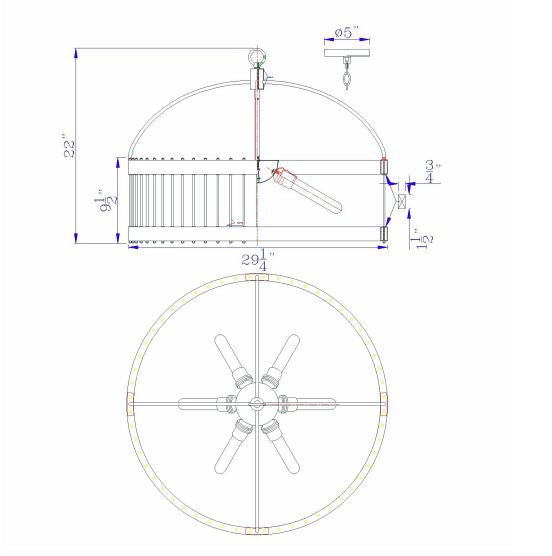 Rustic-Industrial-Round-6-Light-Chandelier-The-Cabin-Shack-3
