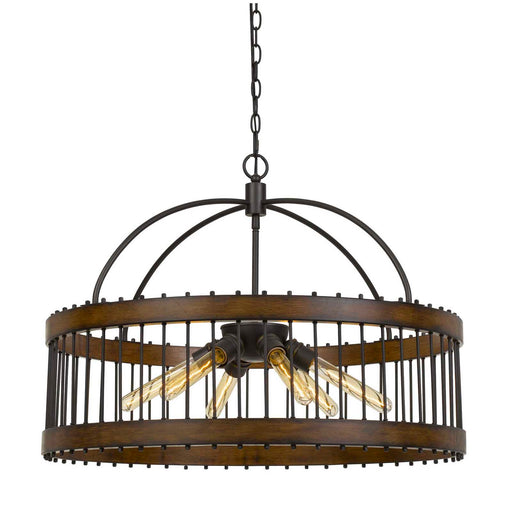 Rustic-Industrial-Round-6-Light-Chandelier-The-Cabin-Shack