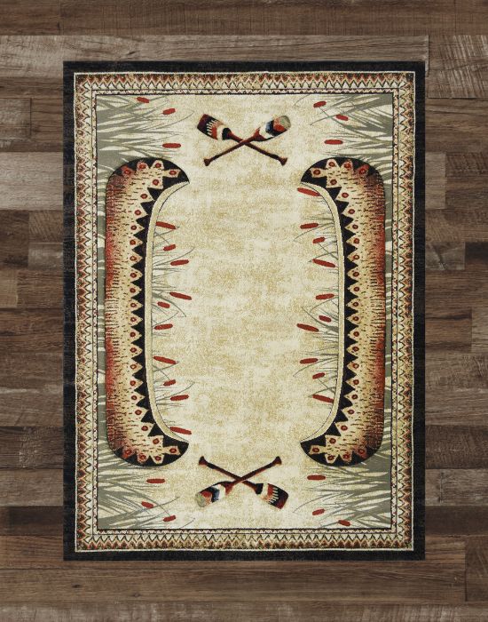 Cattail Canoe Rug | The Cabin Shack