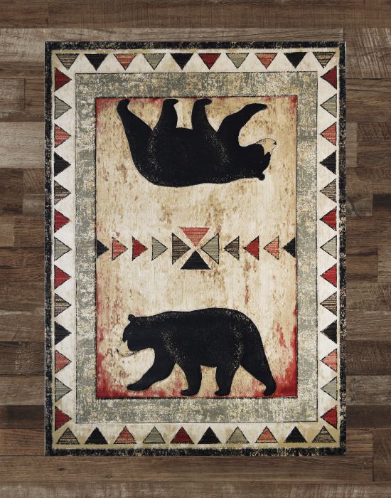 Helena Bear Rug | The Cabin Shack