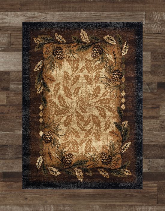 Oakhill Pine Rug | The Cabin Shack