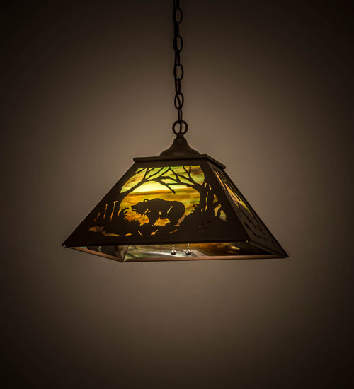 Cafe Noir Woodland Wandering Bear Pendant | The Cabin Shack