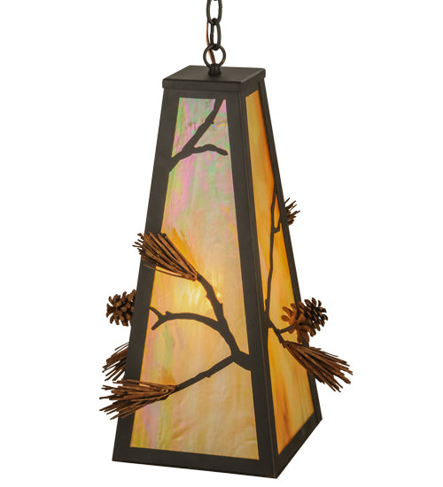 19" Wide Copper Pine Mountain Pendant | The Cabin Shack