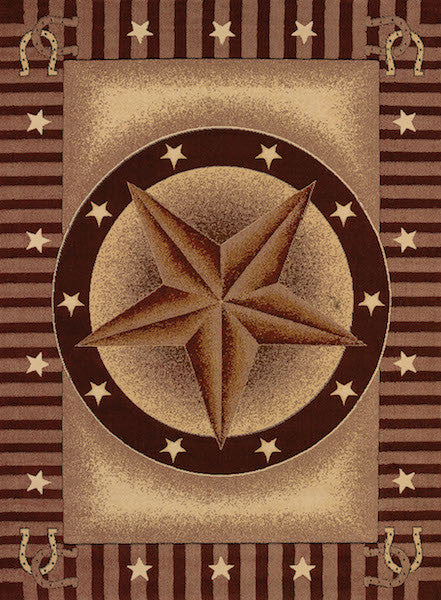 Texas Road Auburn Rustic Rug Collection | The Cabin Shack