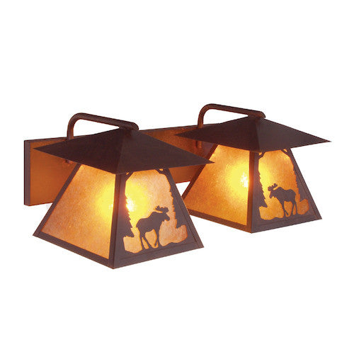 Rustic Vanity | Twin Moose Lighting | The Cabin Shack