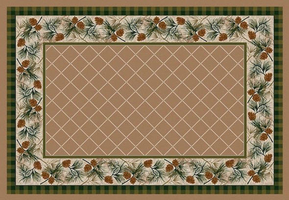 Evergreen Sandstone Rug | The Cabin Shack