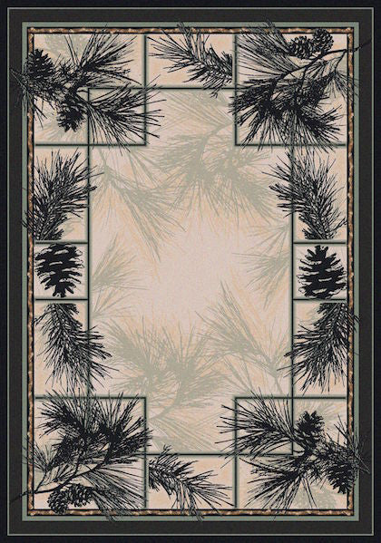 Cabin Rugs | Noble Pines Lodge Rug | The Cabin Shack