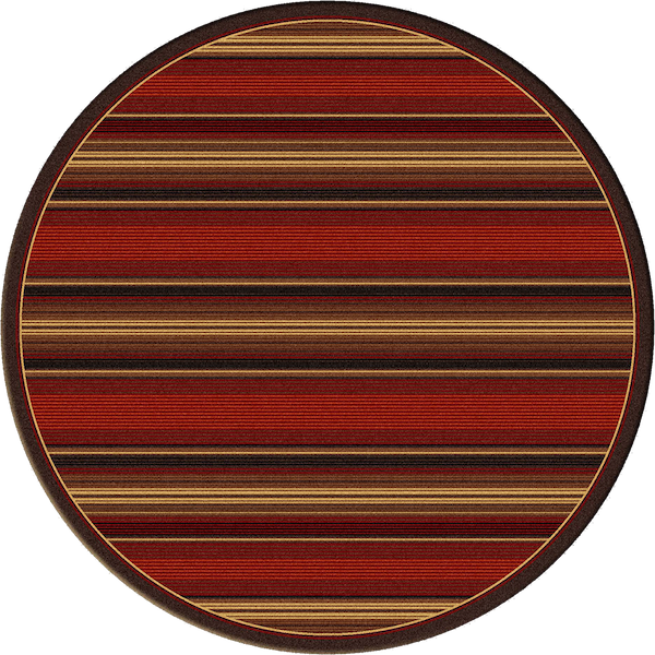 Southwest Haze Rustic Lodge Rug Round | The Cabin Shack