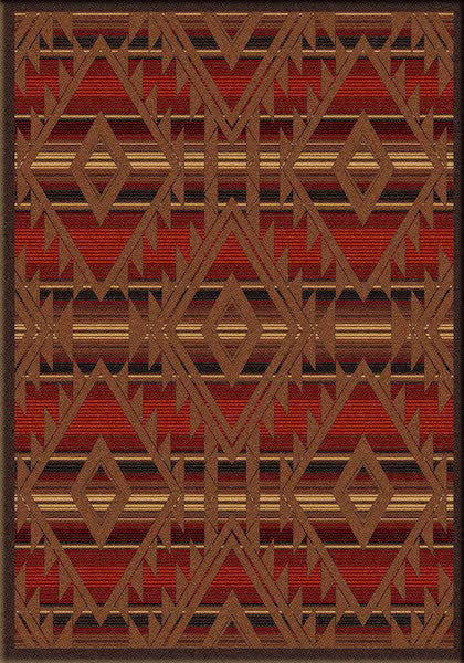 Southwest Spirit Rustic Lodge Rug | The Cabin Shack