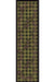 Cabin Rugs | Wooded Pines Green Lodge Rug Runner | The Cabin Shack