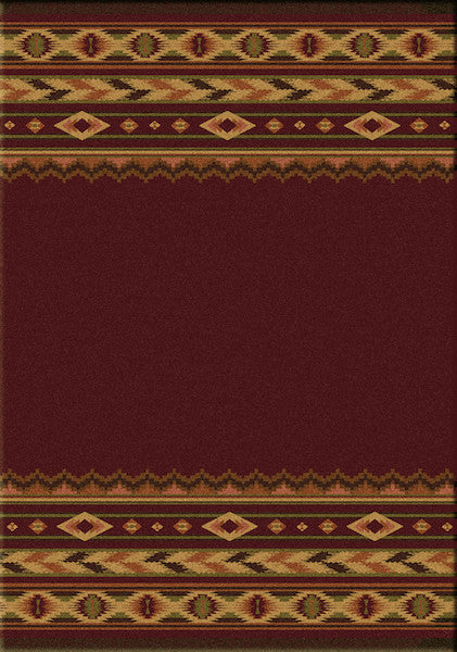 Southwest Blaze Rustic Lodge Rugs | The Cabin Shack