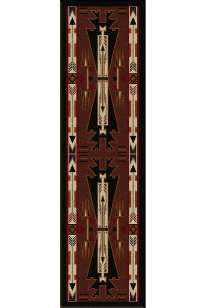 Native Arrow Brown Rug Collection