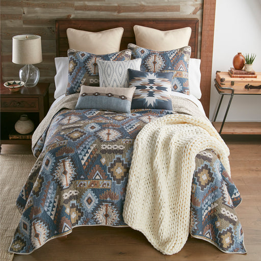 Northern Lake Tahoe Pattern Comforter Set | The Cabin Shack