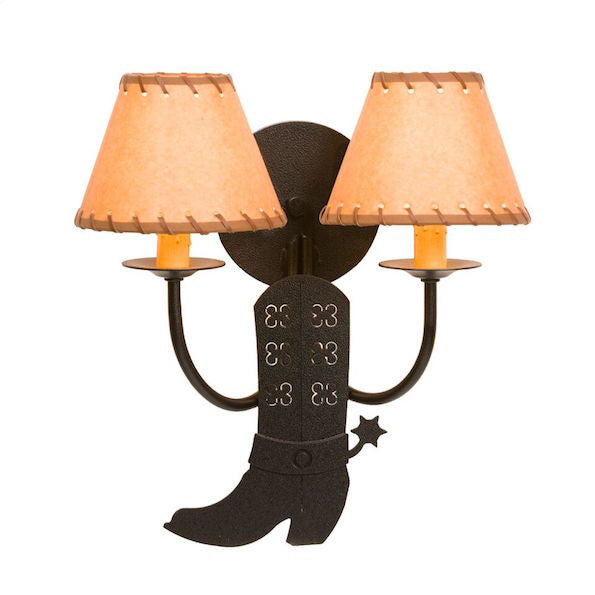Country Sconce | Double Spur of the Moment | The Cabin Shack
