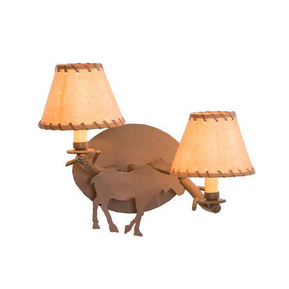 Rustic Wall Sconce | Timber Moose | The Cabin Shack