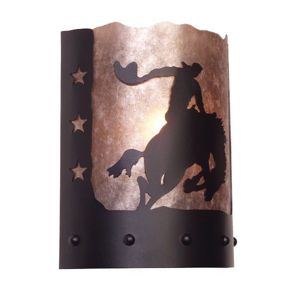 Rustic Wall Sconce | 8 Second Ride | The Cabin Shack
