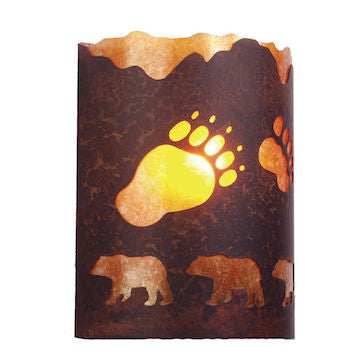 A Bear Was Here Wall Sconce | The Cabin Shack