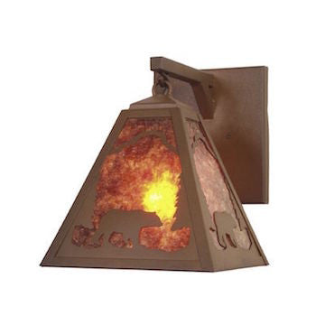 Rustic Lighting | Timber Ridge Bear Sconce | The Cabin Shack