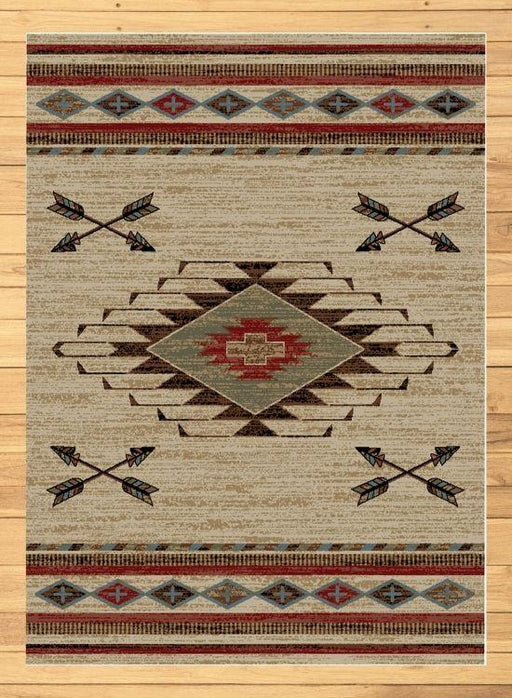 Cross Arrows Rug | The Cabin Shack