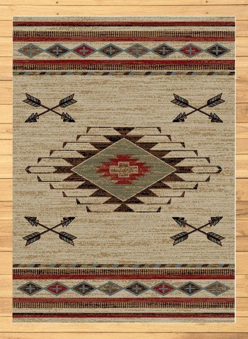 Cross Arrows Rug | The Cabin Shack