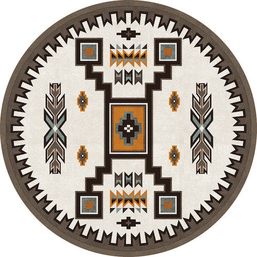 Crow Wing Saddle Rug Round | The Cabin Shack