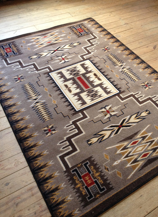 Kawuneeche Trail Chestnut Rug