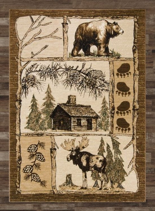 Life at the Cabin Rug