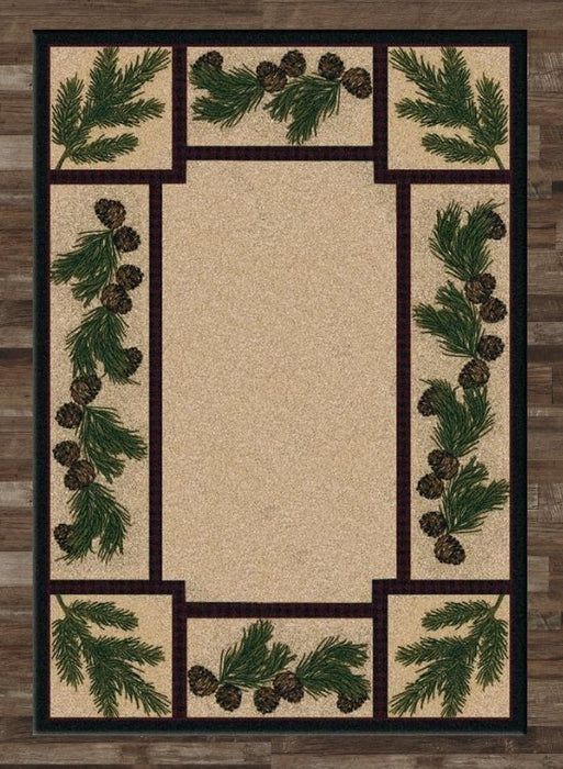 Moraine Pine Rug | The Cabin Shack